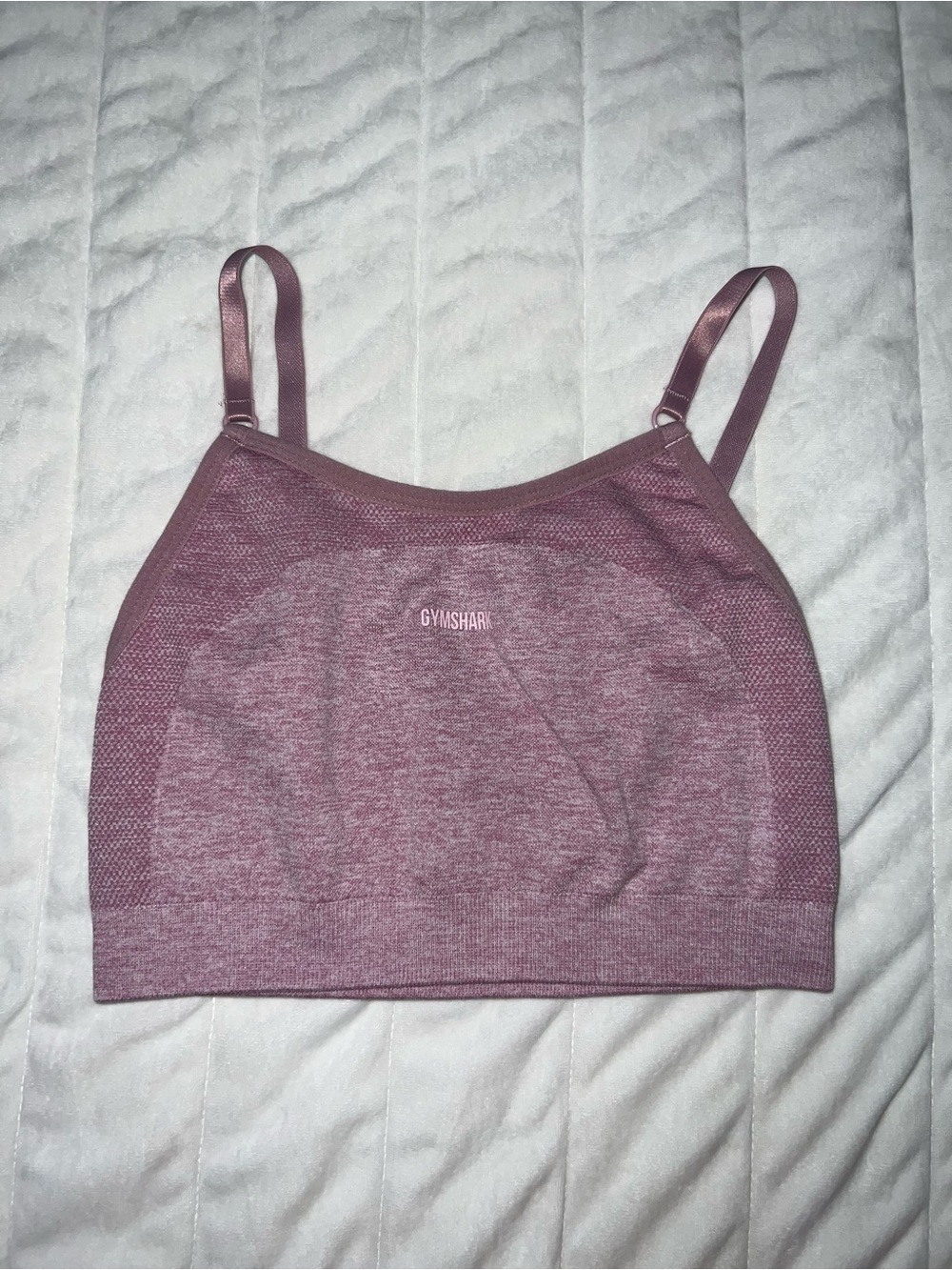Gymshark Dusty Mauve Seamless Bralette
